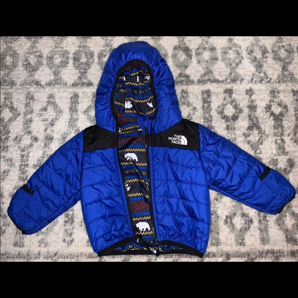 Infant North Face reversible coat